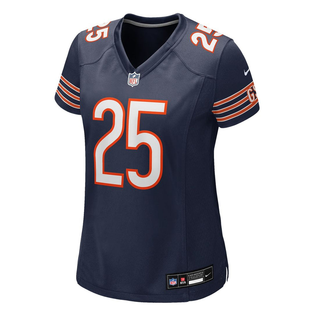 Kyle Monangai Chicago Bears Nike Women's Team Game Jersey - Navy Official NFL Team Apparel Football Fan Gear