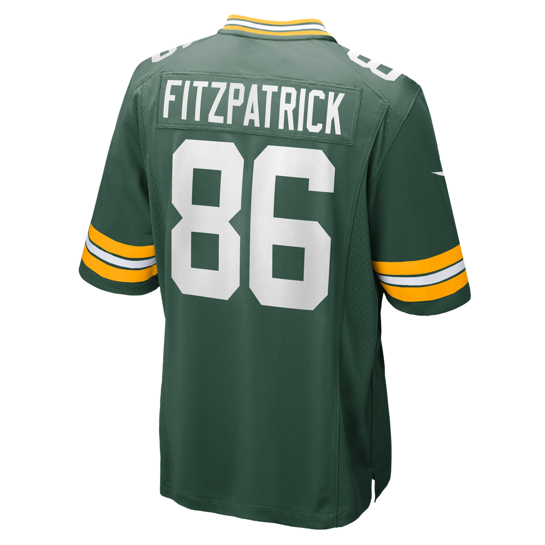 John FitzPatrick Green Bay Packers Nike Team Game Jersey - Green Official NFL Team Apparel Football Fan Gear