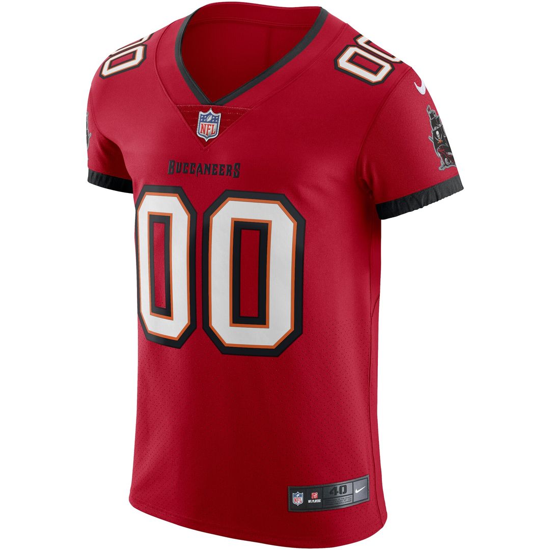 Tampa Bay Buccaneers Nike Vapor Elite Custom Jersey - Red Official NFL Team Apparel Football Fan Gear