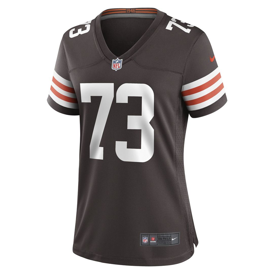 Joe Thomas Cleveland Browns Nike Women's Retired Game Player Jersey - Brown Official NFL Team Apparel Football Fan Gear