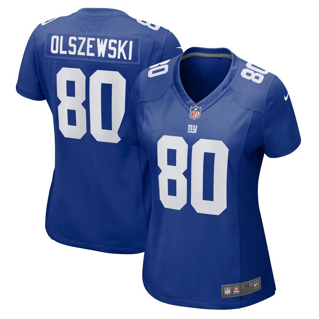 Gunner Olszewski New York Giants Nike Women's Game Jersey - Royal Official NFL Team Apparel Football Fan Gear