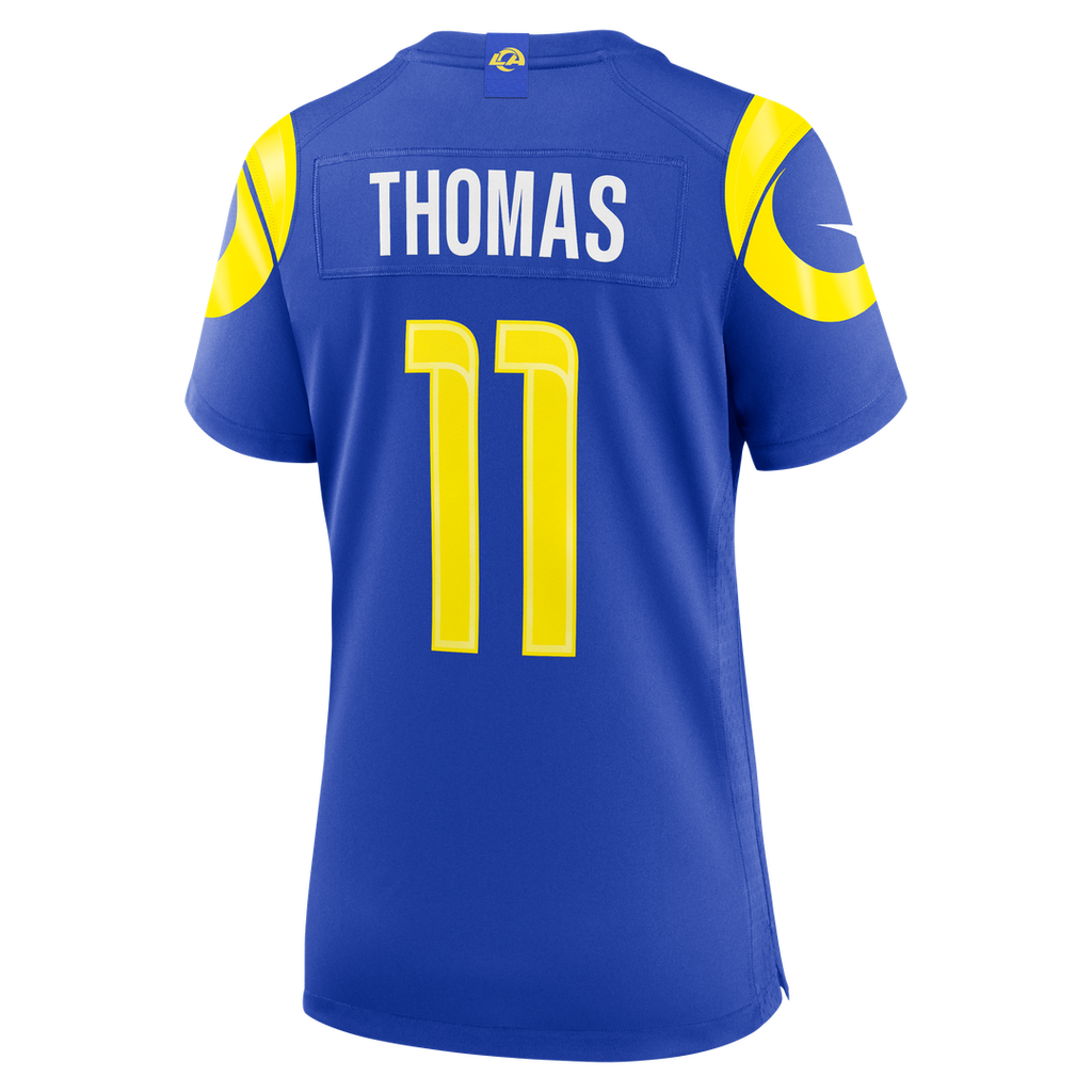 Keir Thomas Los Angeles Rams Nike Women's Team Game Jersey - Royal Official NFL Team Apparel Football Fan Gear
