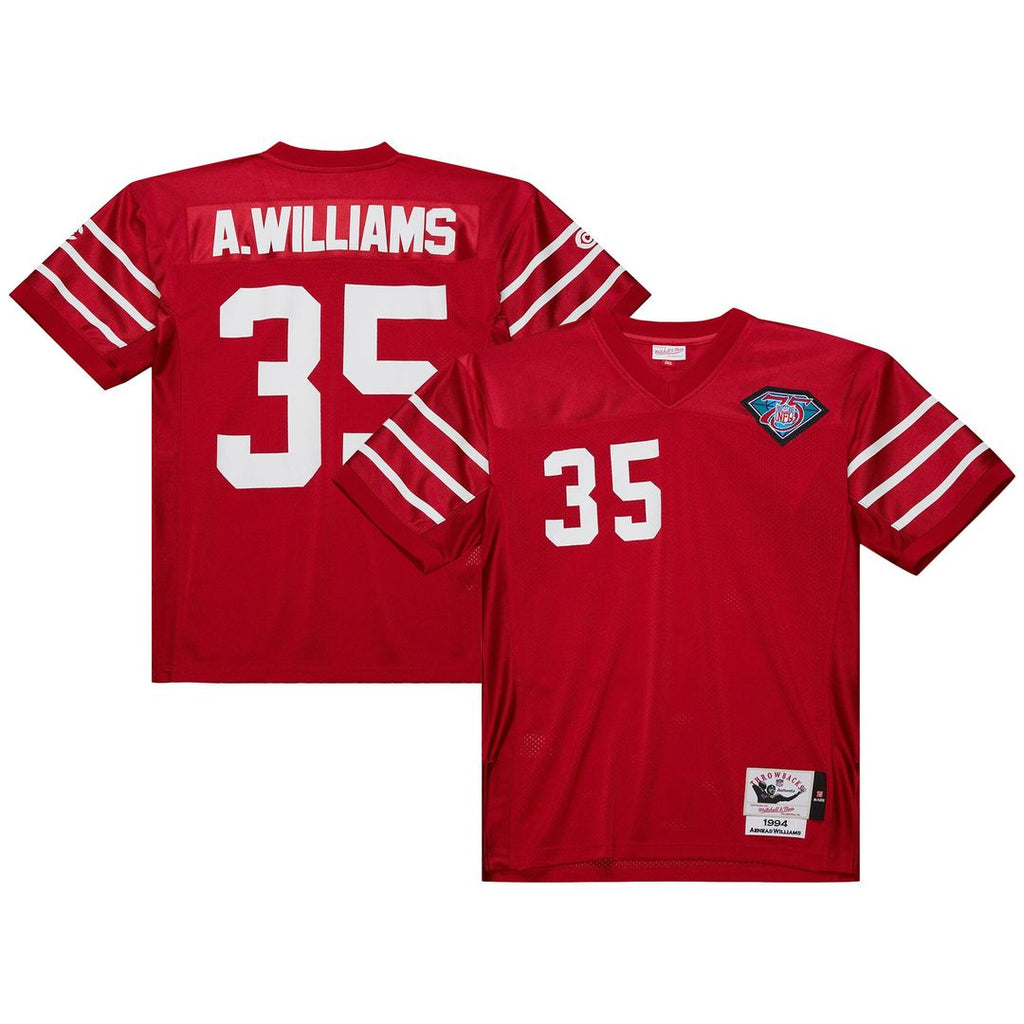 Aeneas Williams Arizona Cardinals 1994 Mitchell & Ness Authentic Throwback Retired Player Jersey - Cardinal Official NFL Team Apparel Football Fan Gea