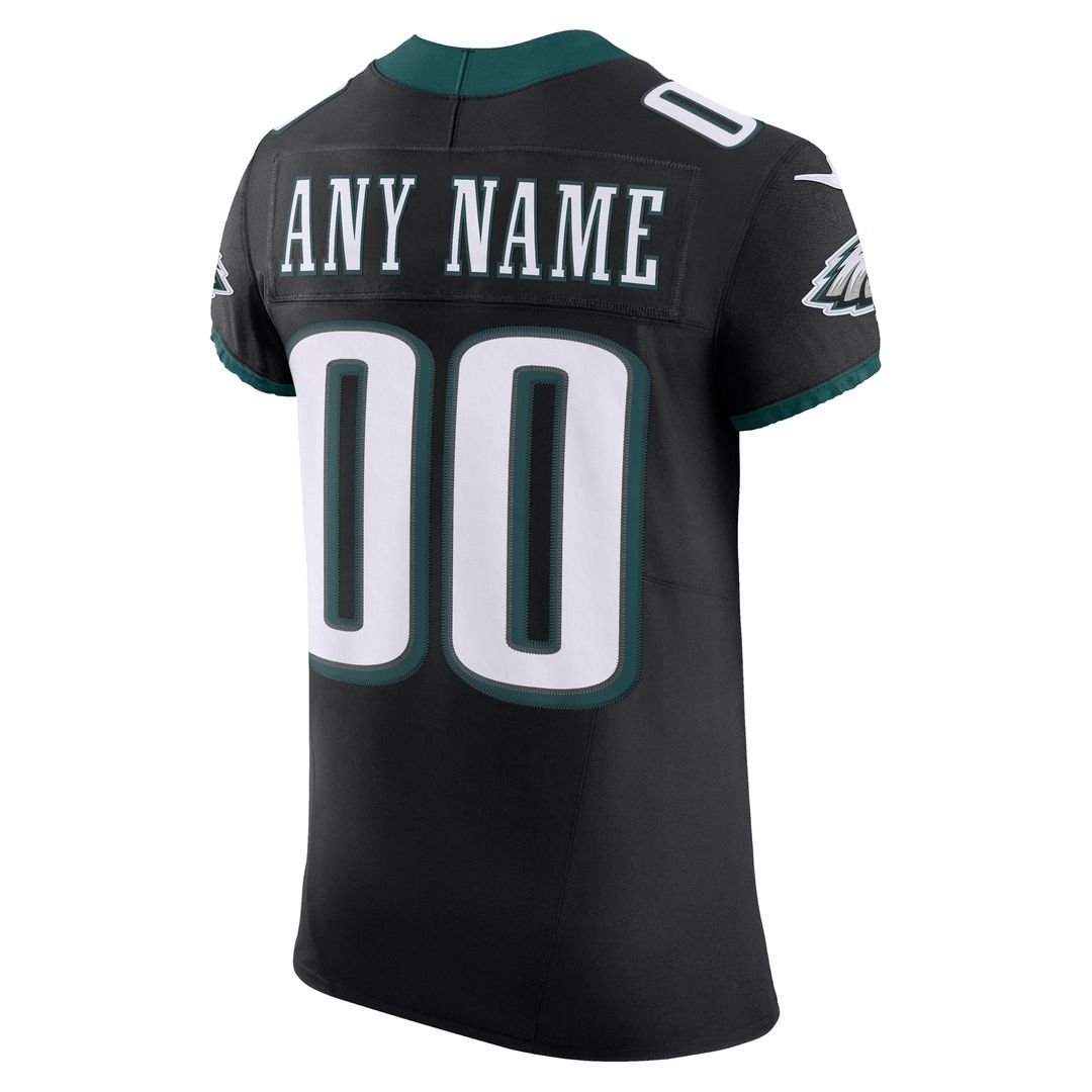 Philadelphia Eagles Nike 2nd Alternate Vapor F.U.S.E. Elite Custom Jersey - Kelly Green Official NFL Team Apparel Football Fan Gear