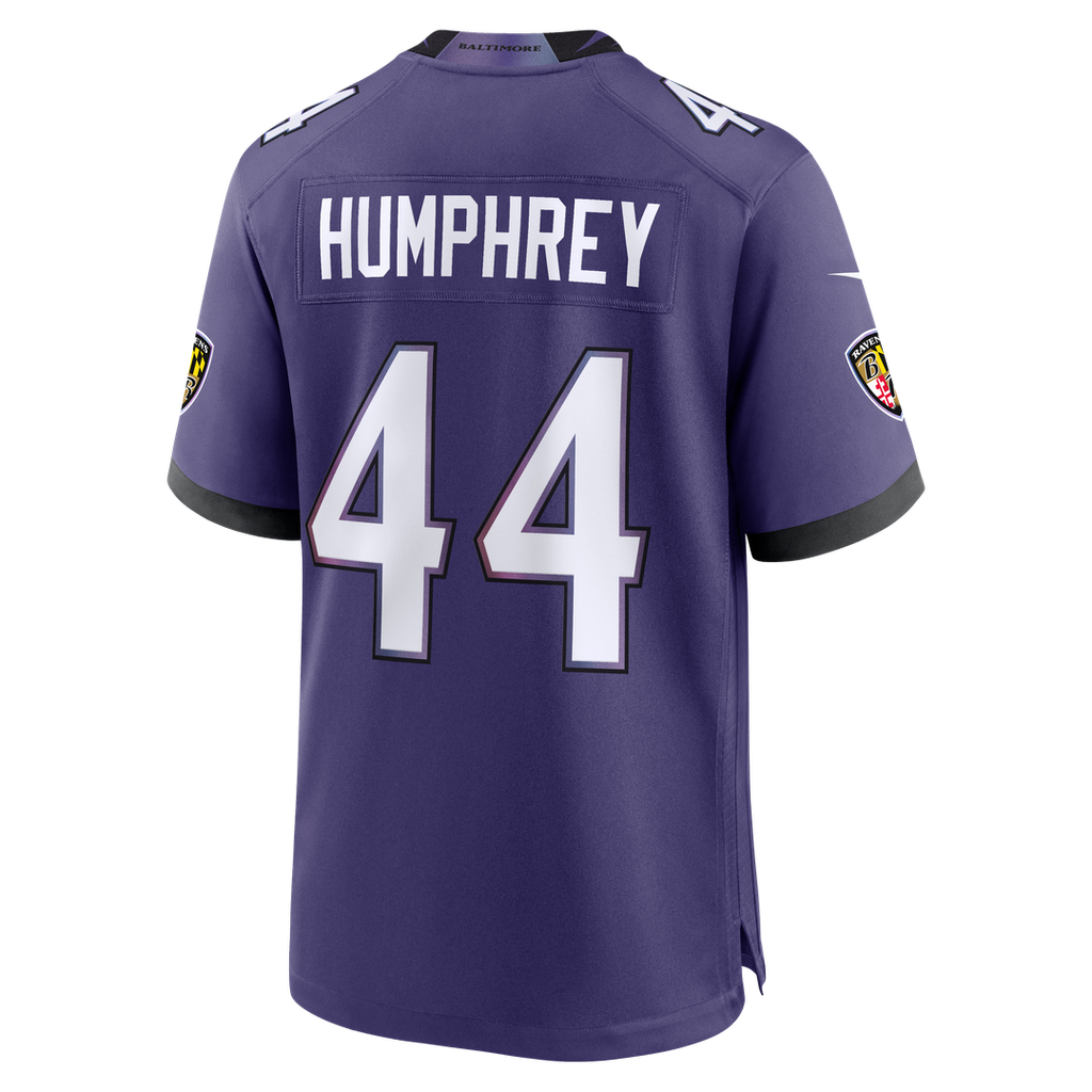 Marlon Humphrey Baltimore Ravens Nike Alternate Game Jersey - Black Official NFL Team Apparel Football Fan Gear