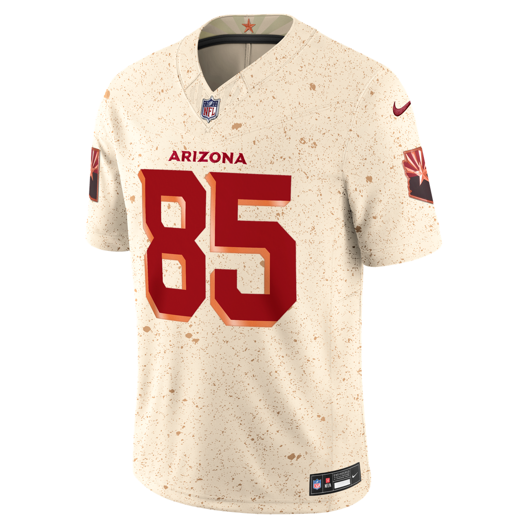 Trey McBride Arizona Cardinals Nike 2025 Rivalries Collection Stitched Limited Jersey - Natural Official NFL Team Apparel Football Fan Gear