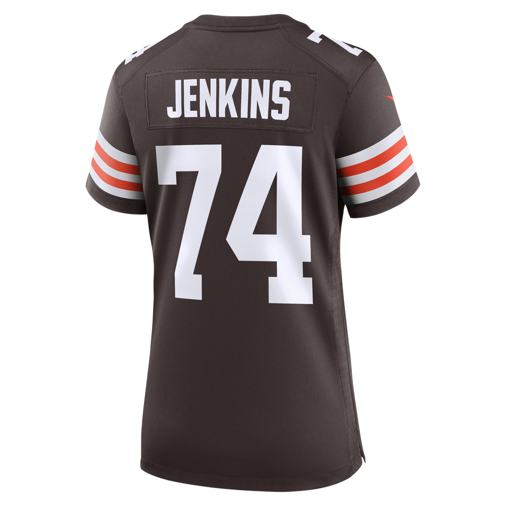 Elgton Jenkins Cleveland Browns Nike Women's Team Game Jersey - Brown Official NFL Team Apparel Football Fan Gear