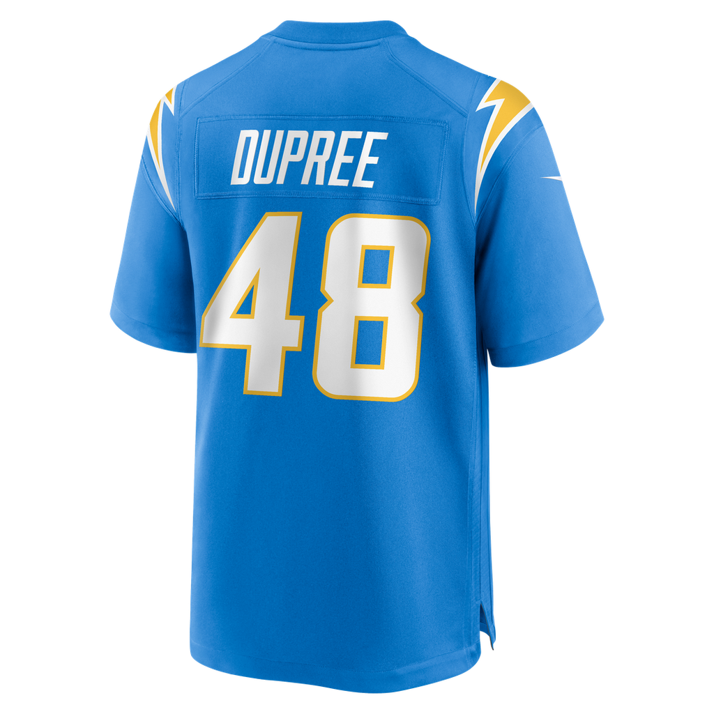 Bud Dupree Los Angeles Chargers Nike Team Game Jersey - Powder Blue Official NFL Team Apparel Football Fan Gear