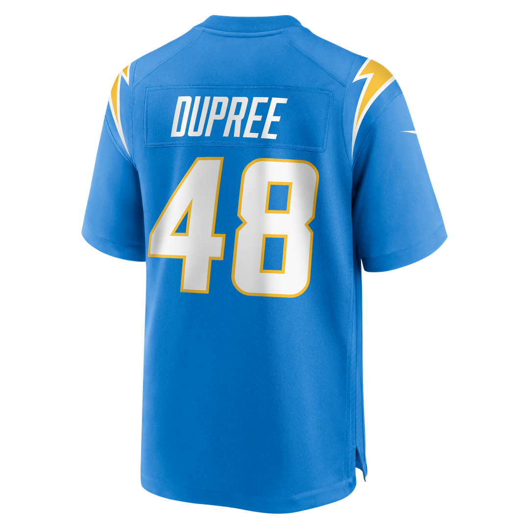 Bud Dupree Los Angeles Chargers Nike Team Game Jersey - Powder Blue Official NFL Team Apparel Football Fan Gear