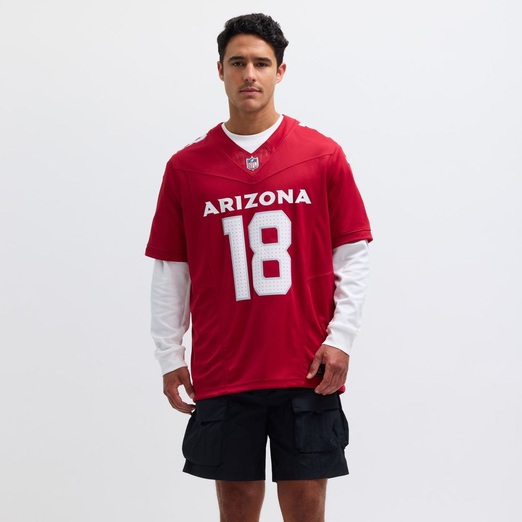 Marvin Harrison Jr. Arizona Cardinals Nike Vapor F.U.S.E. Limited Jersey - Cardinal Official NFL Team Apparel Football Fan Gear