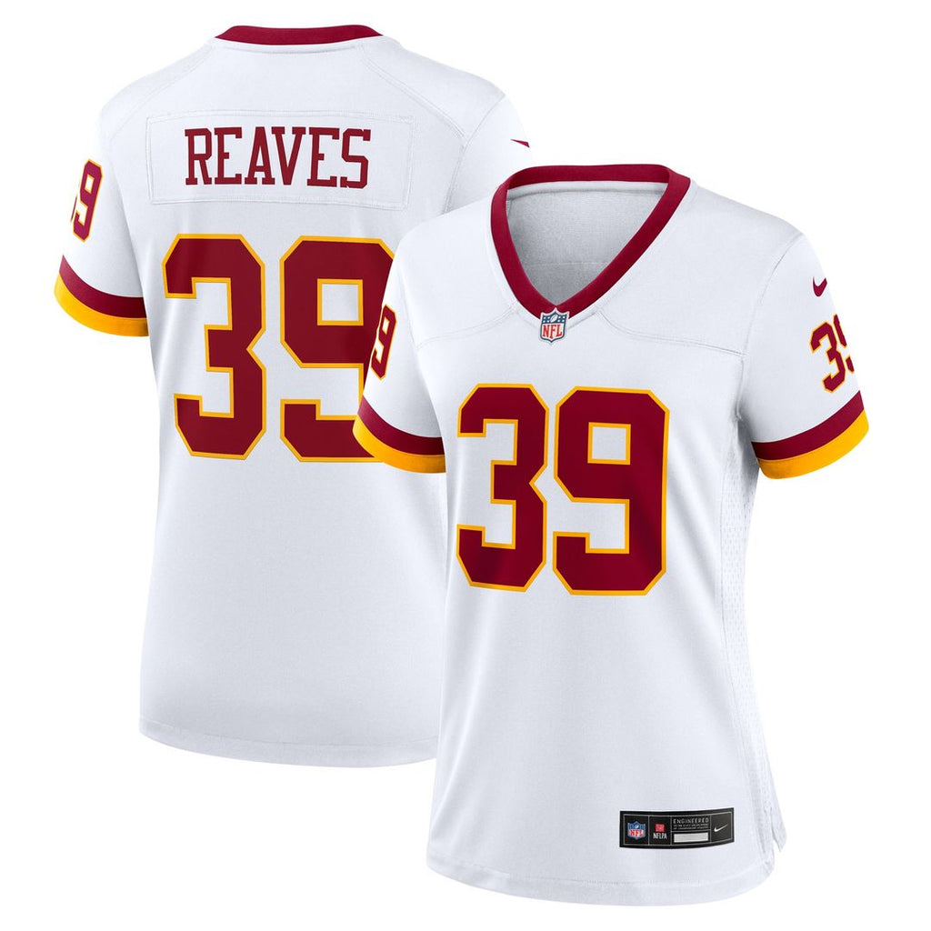 Jeremy Reaves Washington Commanders Nike Women's Game Super Bowl Era Jersey - White Official NFL Team Apparel Football Fan Gear