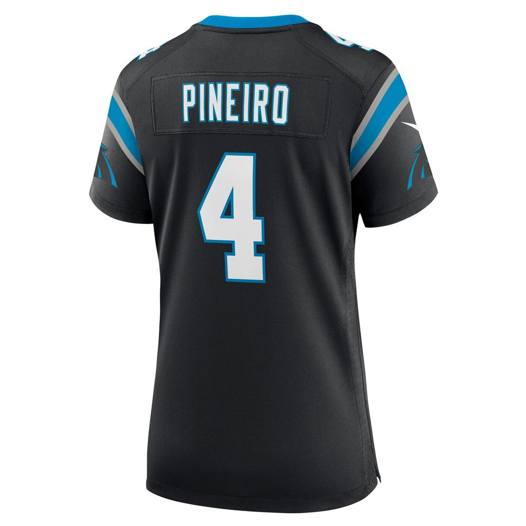 Eddy Pineiro Carolina Panthers Nike Women's Team Game Jersey - Black Official NFL Team Apparel Football Fan Gear
