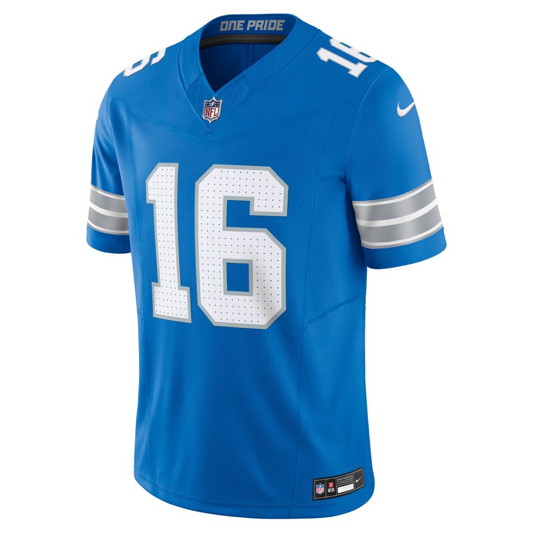 Jared Goff Detroit Lions Nike Vapor F.U.S.E. Limited Jersey - White Official NFL Team Apparel Football Fan Gear