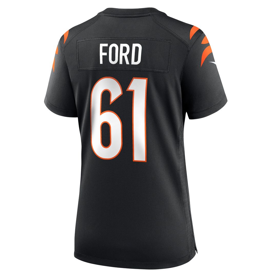 Cody Ford Cincinnati Bengals Nike Women's Game Jersey - Black Official NFL Team Apparel Football Fan Gear