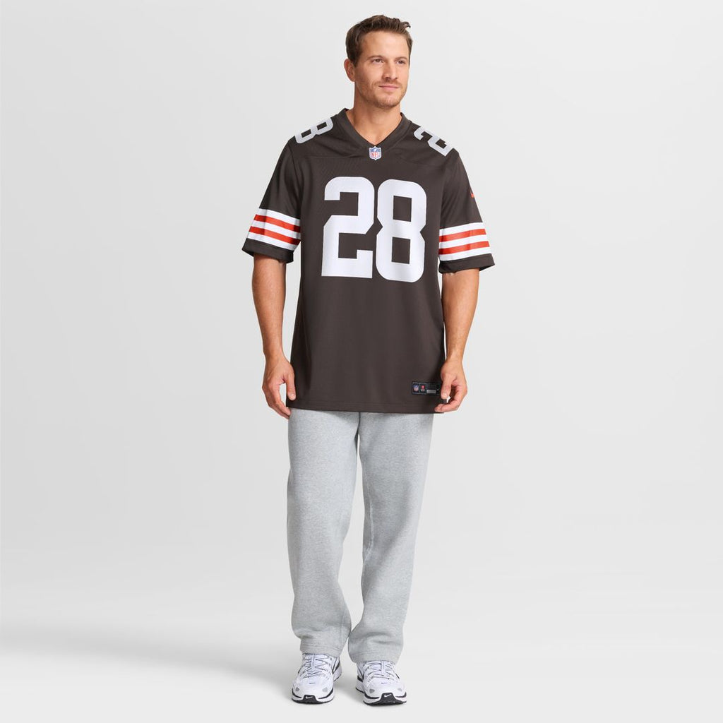 Tre Avery Cleveland Browns Nike Team Game Jersey - Brown Official NFL Team Apparel Football Fan Gear