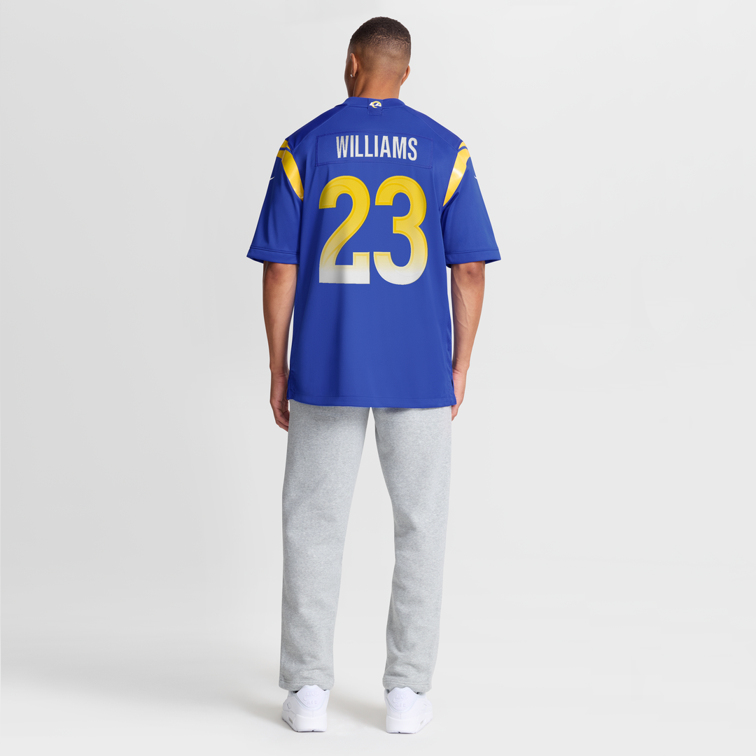 Kyren Williams Los Angeles Rams Nike Game Player Jersey - Royal Official NFL Team Apparel Football Fan Gear