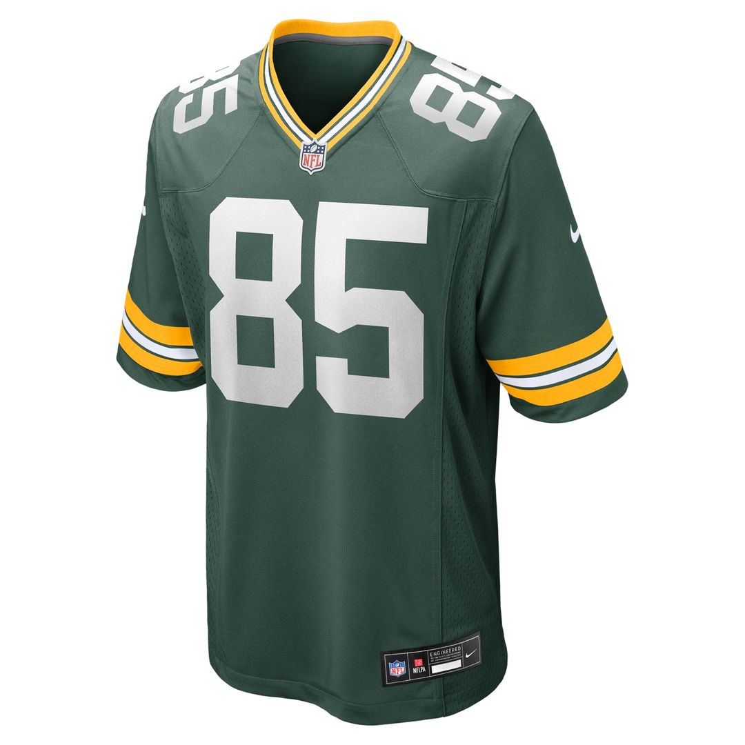 Tucker Kraft Green Bay Packers Nike Alternate Game Jersey - Navy Official NFL Team Apparel Football Fan Gear