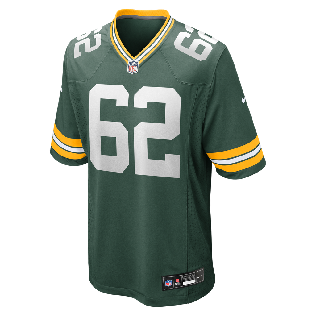 Jacob Monk Green Bay Packers Nike Game Jersey - Green Official NFL Team Apparel Football Fan Gear