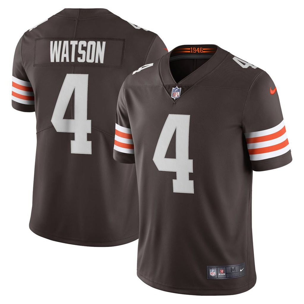 Deshaun Watson Cleveland Browns Nike Men's Vapor Limited Jersey - Brown Official NFL Team Apparel Football Fan Gear