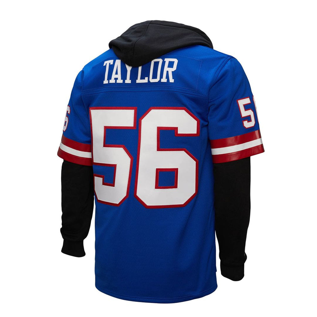Lawrence Taylor New York Giants Mitchell & Ness Player Name & Number Hoodie Legacy Jersey - Royal Official NFL Team Apparel Football Fan Gear