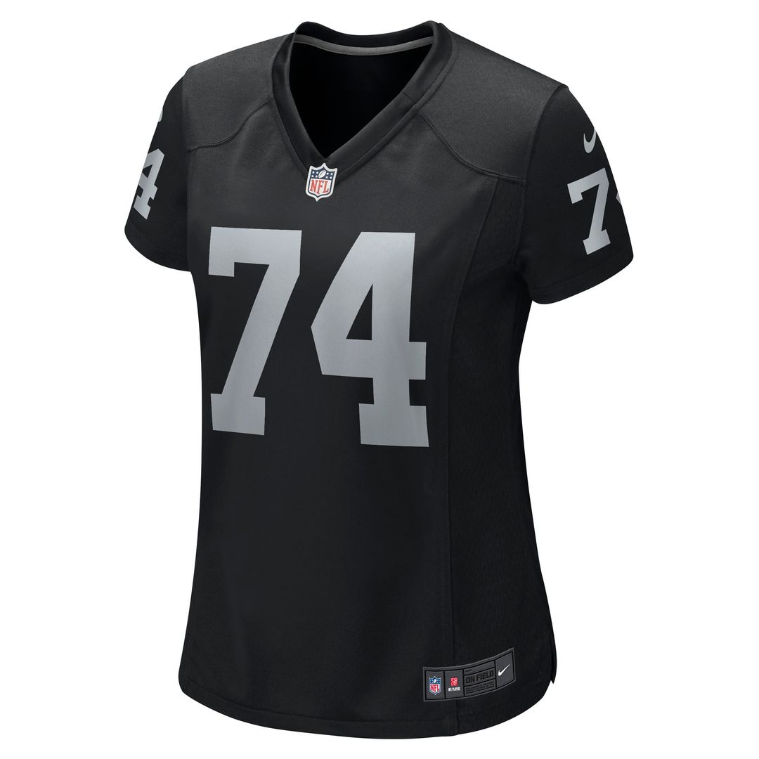 Kolton Miller Las Vegas Raiders Nike Women's Game Jersey - Black Official NFL Team Apparel Football Fan Gear