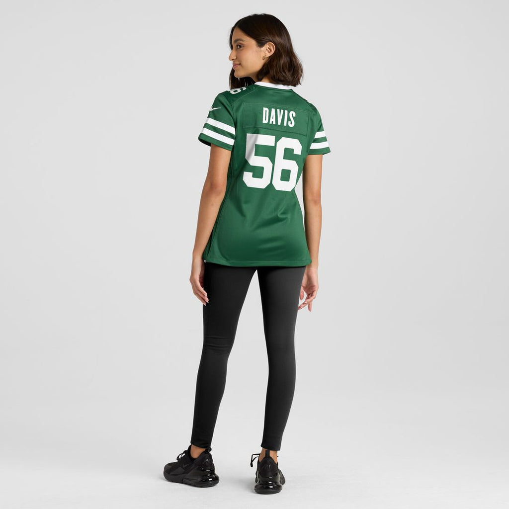 Demario Davis New York Jets Nike Women's Team Game Jersey - Legacy Green Official NFL Team Apparel Football Fan Gear