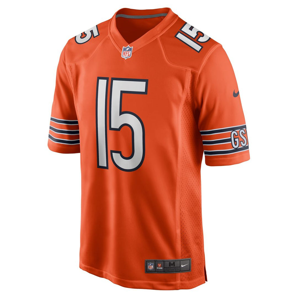 Rome Odunze Chicago Bears Nike Alternate Game Jersey - Orange Official NFL Team Apparel Football Fan Gear