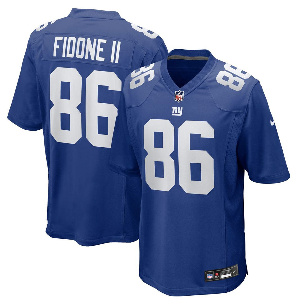 Thomas Fidone II New York Giants Nike Team Game Jersey - Royal Official NFL Team Apparel Football Fan Gear