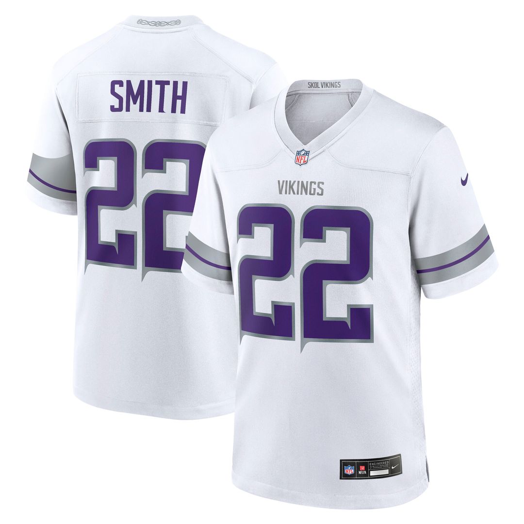 Harrison Smith Minnesota Vikings Nike Alternate Game Jersey - White Official NFL Team Apparel Football Fan Gear