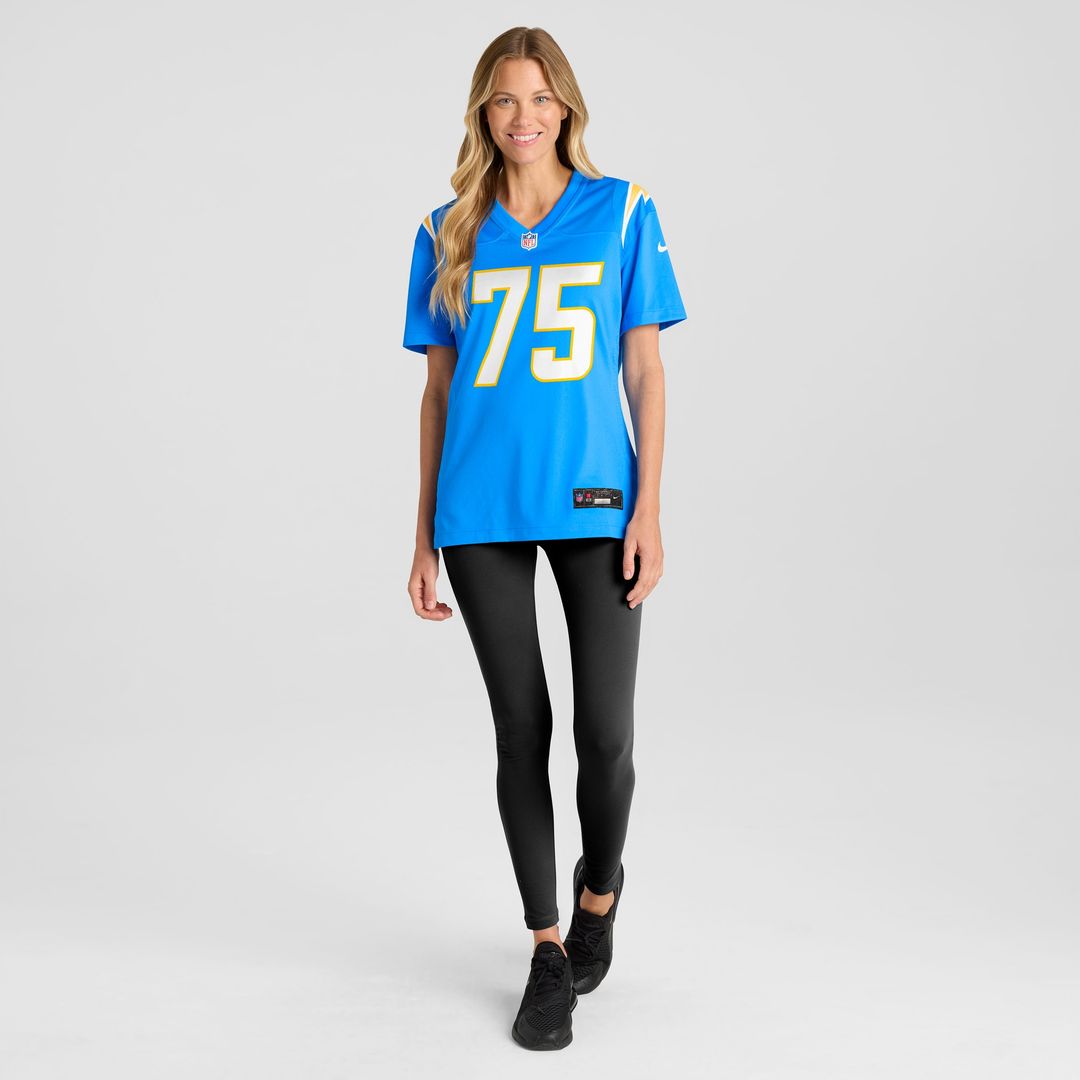 Bradley Bozeman Los Angeles Chargers Nike Women's Game Jersey - Powder Blue Official NFL Team Apparel Football Fan Gear