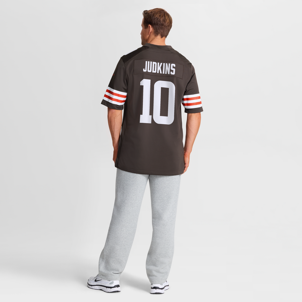 Quinshon Judkins Cleveland Browns Nike 2025 NFL Draft Game Jersey - Brown Official NFL Team Apparel Football Fan Gear