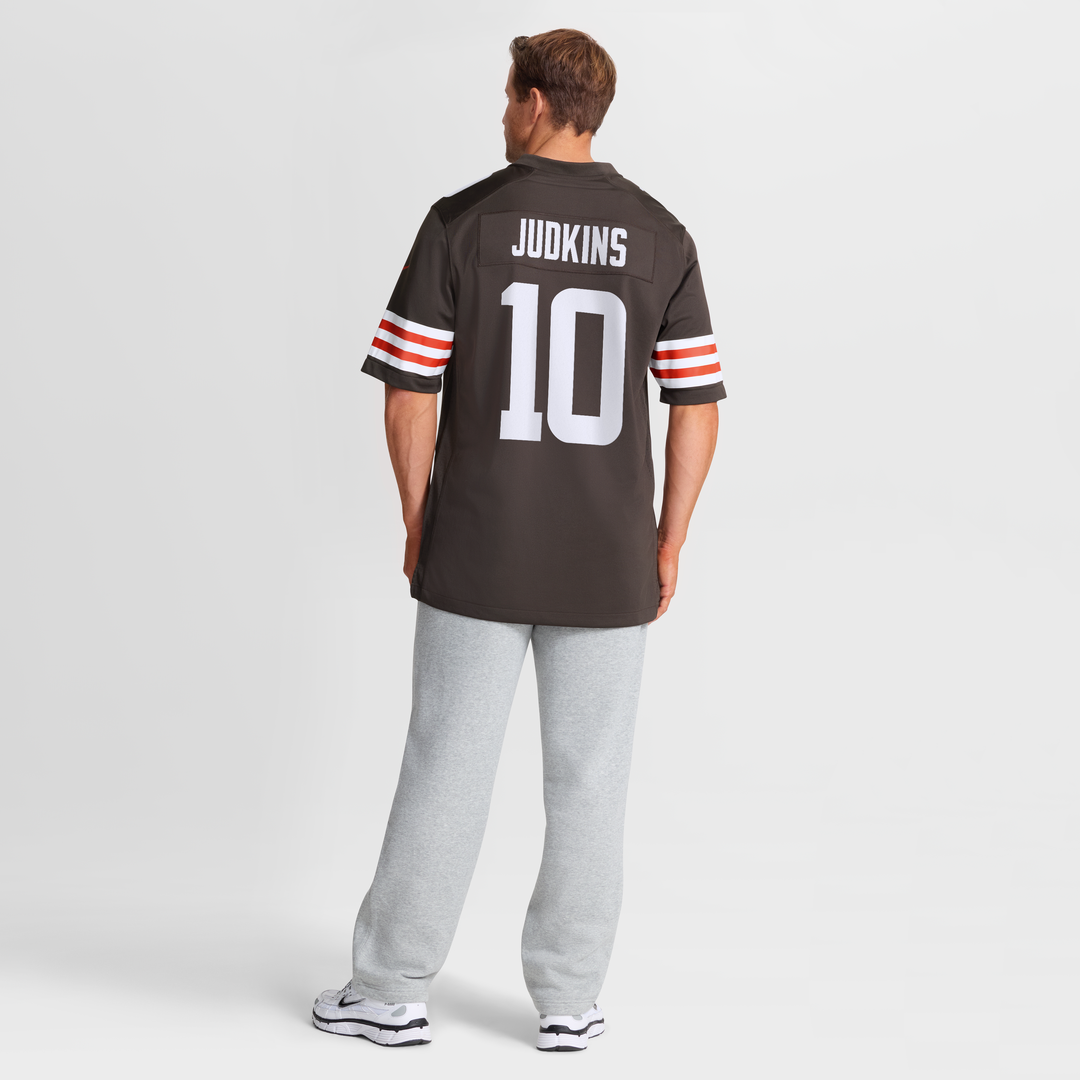 Quinshon Judkins Cleveland Browns Nike 2025 NFL Draft Game Jersey - Brown Official NFL Team Apparel Football Fan Gear