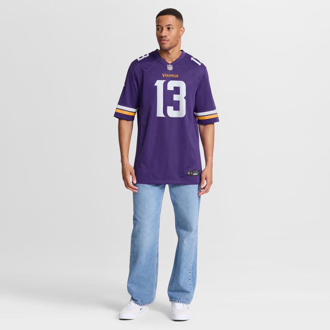 Tai Felton Minnesota Vikings Nike Team Game Jersey - Purple Official NFL Team Apparel Football Fan Gear