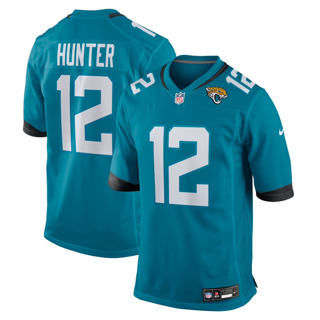 Travis Hunter Jacksonville Jaguars Nike Team Game Jersey - Teal Official NFL Team Apparel Football Fan Gear