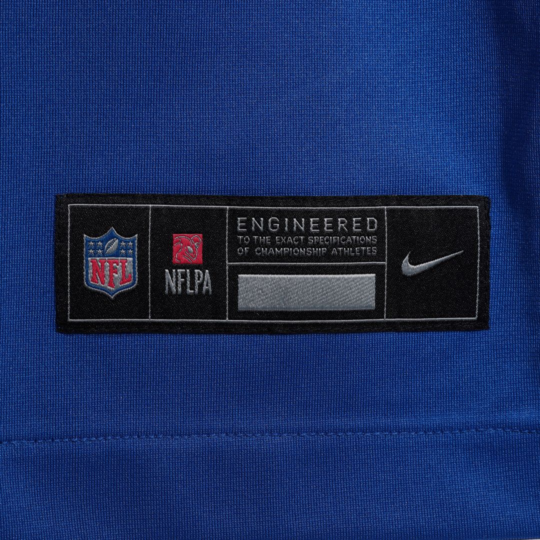 Arvell Reese New York Giants Nike 2026 NFL Draft First Round Pick No. 5 Team Game Jersey - Royal Official NFL Team Apparel Football Fan Gear