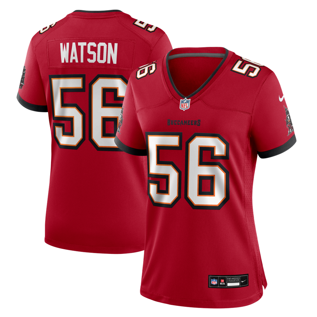 Desmond Watson Tampa Bay Buccaneers Nike Women's Team Game Jersey - Red Official NFL Team Apparel Football Fan Gear