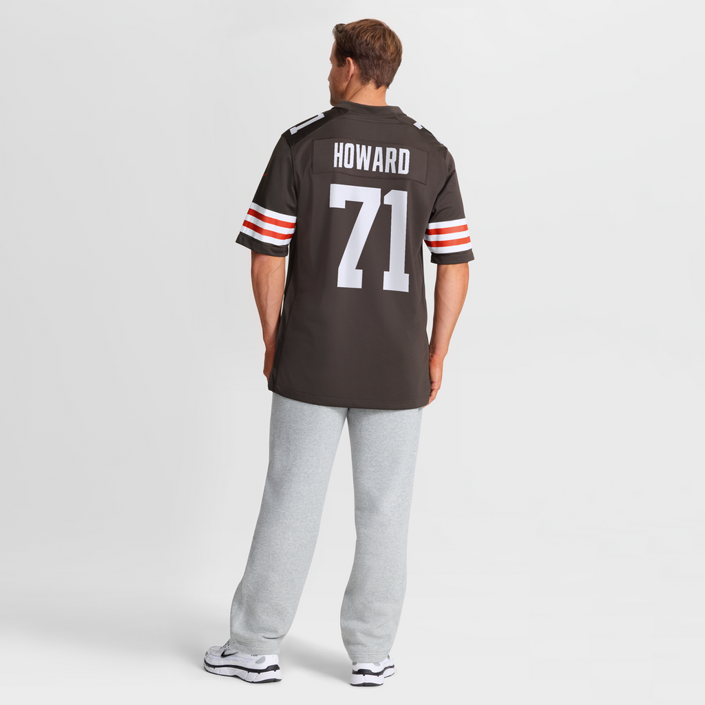 Tytus Howard Cleveland Browns Nike Team Game Jersey - Brown Official NFL Team Apparel Football Fan Gear
