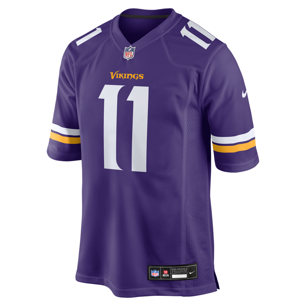 Carson Wentz Minnesota Vikings Nike Team Game Jersey - Purple Official NFL Team Apparel Football Fan Gear