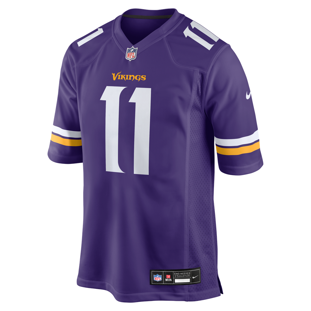 Carson Wentz Minnesota Vikings Nike Team Game Jersey - Purple Official NFL Team Apparel Football Fan Gear