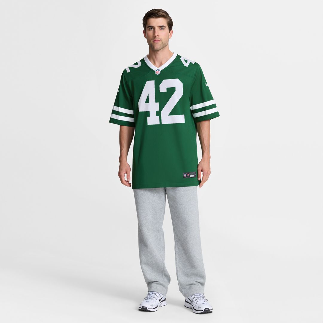 Thomas Hennessy New York Jets Nike Team Game Jersey - Legacy Green Official NFL Team Apparel Football Fan Gear