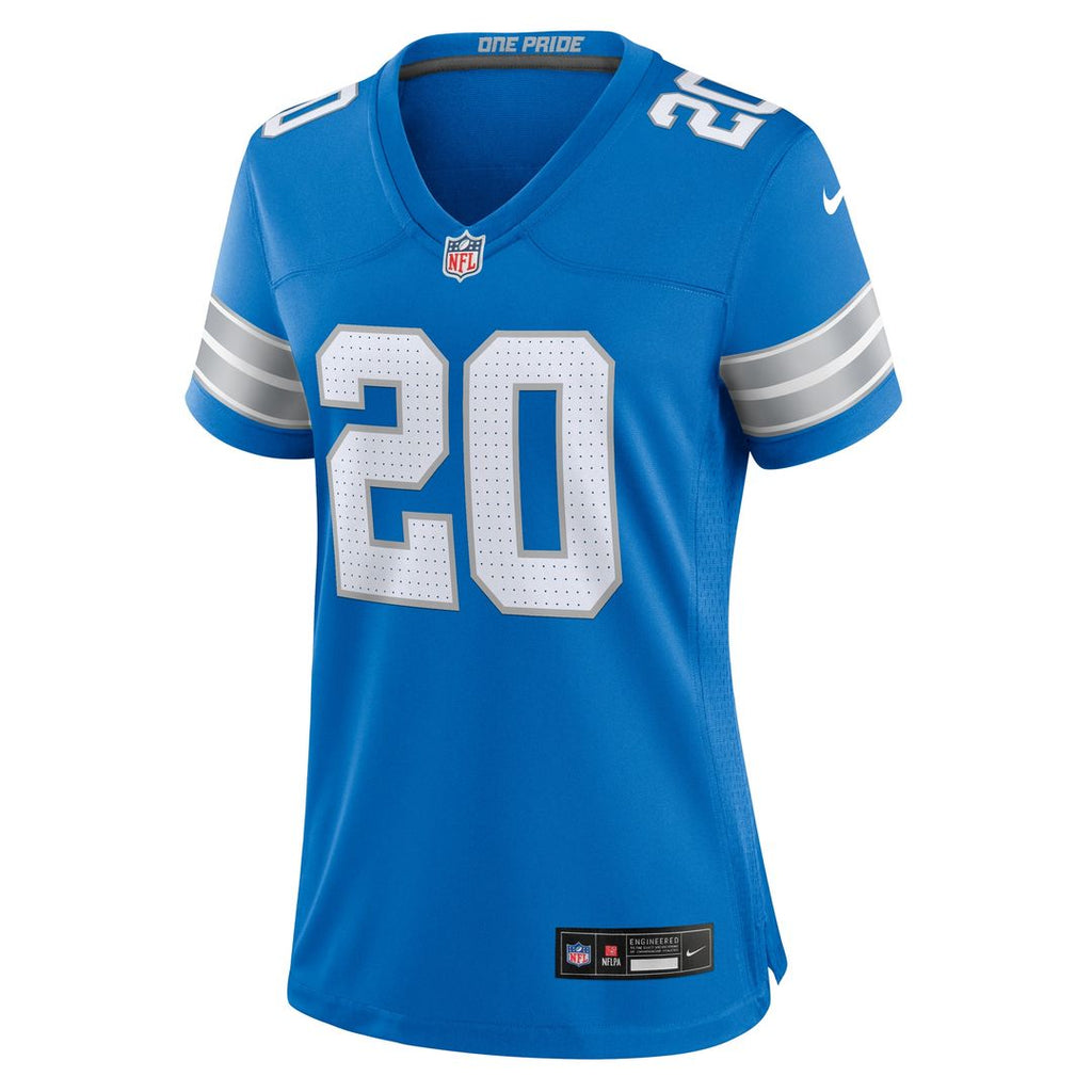 Barry Sanders Detroit Lions Nike Women's Retired Player Game Jersey - Blue Official NFL Team Apparel Football Fan Gear