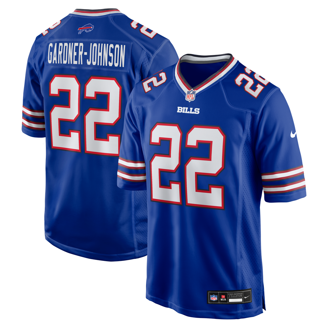 Chauncey Gardner-Johnson Buffalo Bills Nike Team Game Jersey - Royal Official NFL Team Apparel Football Fan Gear