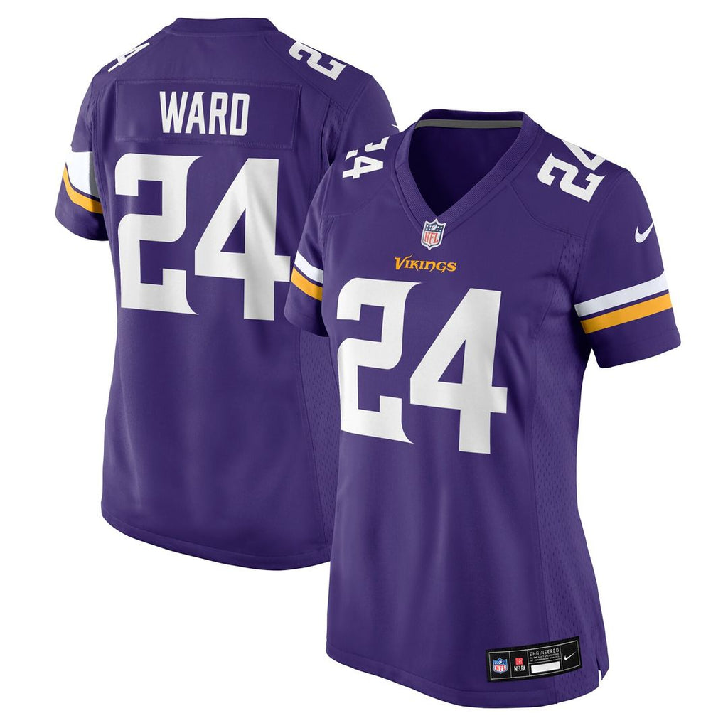 Jay Ward Minnesota Vikings Nike Women's Team Game Jersey - Purple Official NFL Team Apparel Football Fan Gear