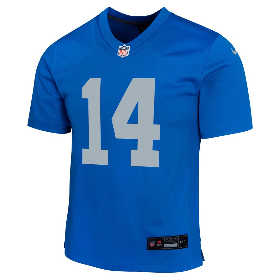 Amon-Ra St. Brown Detroit Lions Nike Youth Game Jersey - Black Official NFL Team Apparel Football Fan Gear