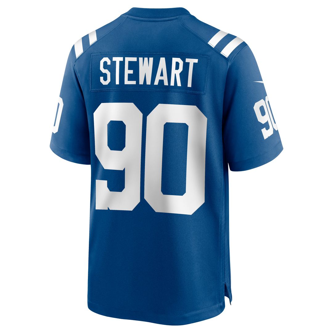 Grover Stewart Indianapolis Colts Nike Game Jersey - Royal Official NFL Team Apparel Football Fan Gear