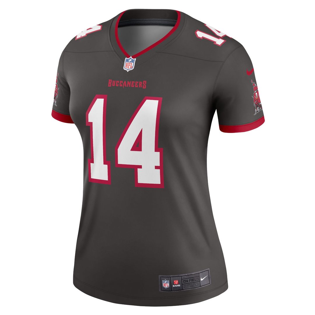 Chris Godwin Tampa Bay Buccaneers Nike Women's Alternate Legend Player Performance Top - Pewter NFL Fan Gear Popular Style