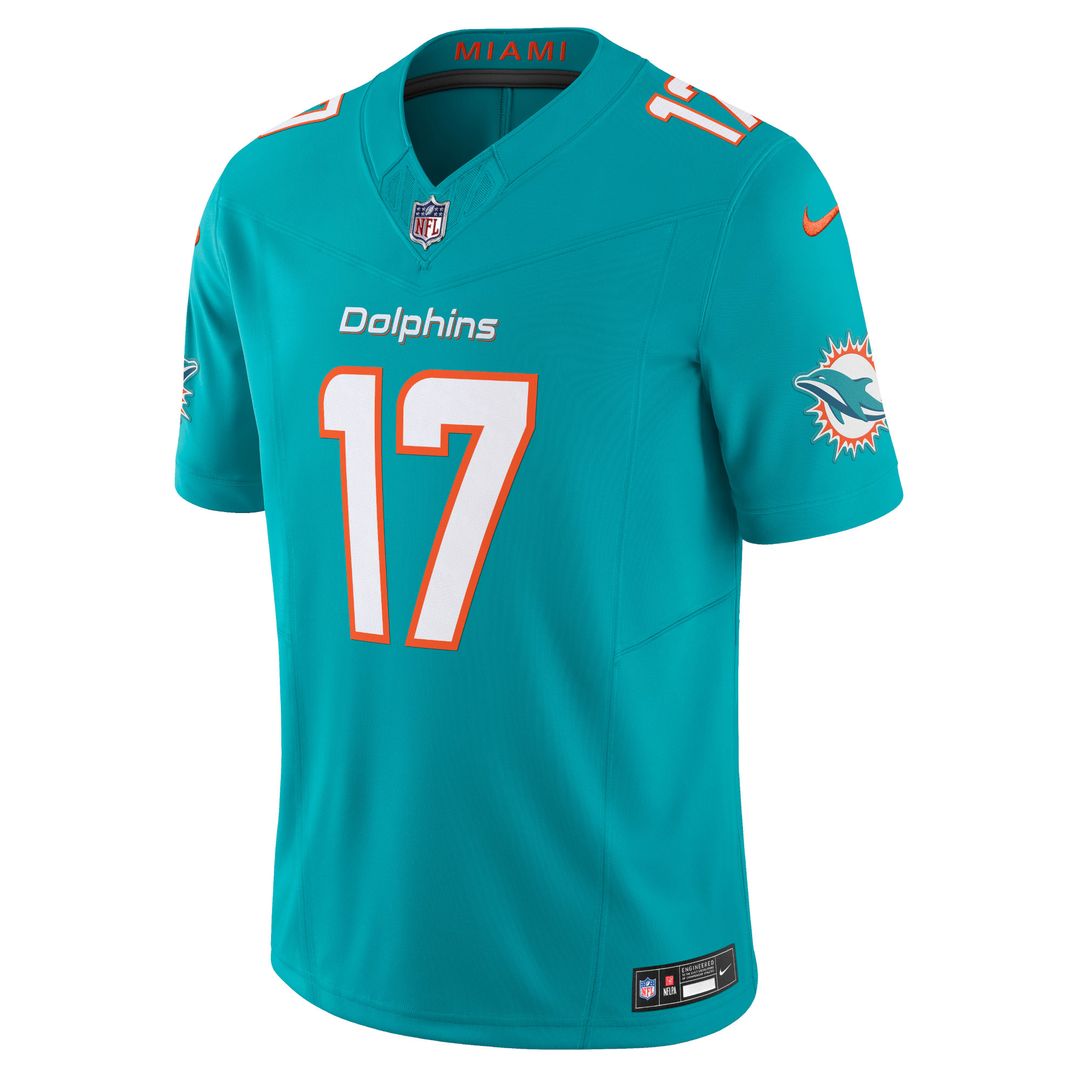 Jaylen Waddle Miami Dolphins Nike Vapor F.U.S.E. Limited Jersey - White Official NFL Team Apparel Football Fan Gear