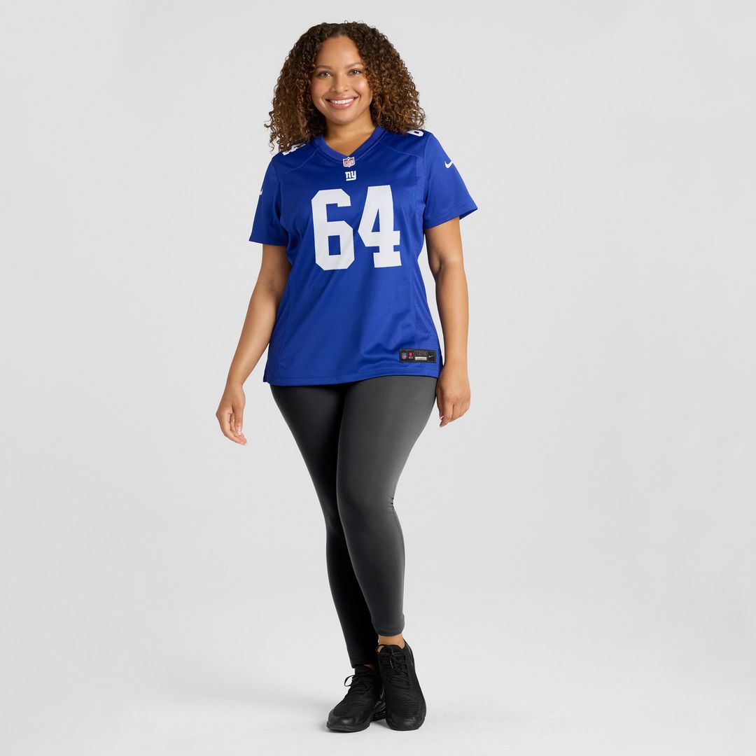 Aaron Stinnie New York Giants Nike Women's Game Jersey - Royal Official NFL Team Apparel Football Fan Gear