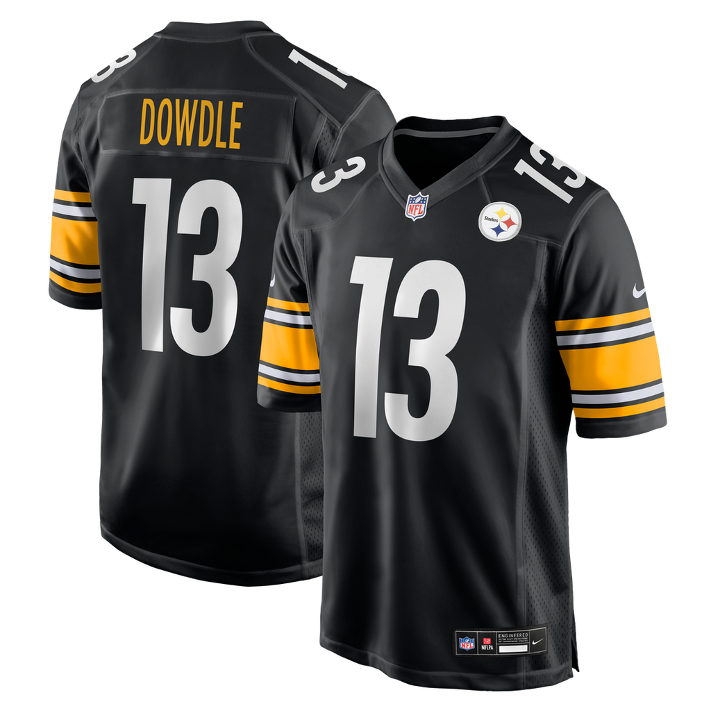 Rico Dowdle Pittsburgh Steelers Nike Game Jersey - Black Official NFL Team Apparel Football Fan Gear