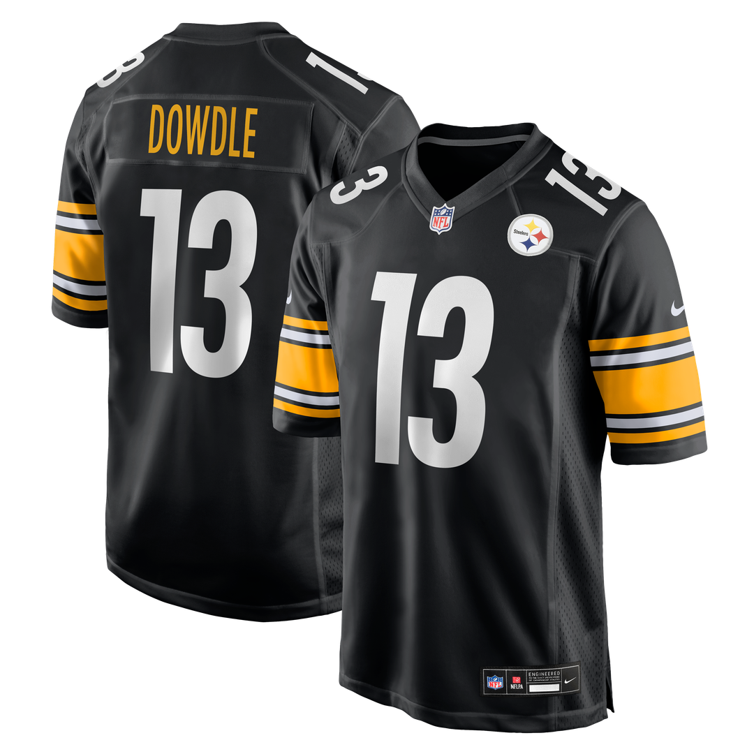 Rico Dowdle Pittsburgh Steelers Nike Game Jersey - Black Official NFL Team Apparel Football Fan Gear